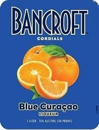 Bancroft Cordials - Blue Curacao (1L) (1L)
