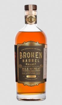 Broken Barrel Whiskey Co. - Isle of Peat American Whiskey lslay Scotch Barrel Staves Finish (750ml) (750ml)