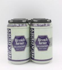 Sap House Meadery - Wrench Turner Blueberry Session Mead 4pk (4 pack 12oz cans) (4 pack 12oz cans)